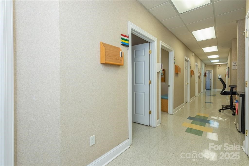 hall view of exam / office rooms